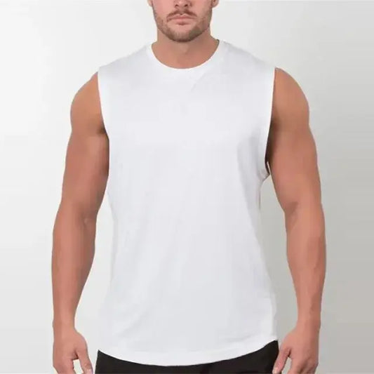 Brand New Plain Tank Top Men Bodybuilding singlet Gym Stringer Sleeveless Shirt Blank Fitness Clothing Sportwear Muscle Vest Vivareflex Online