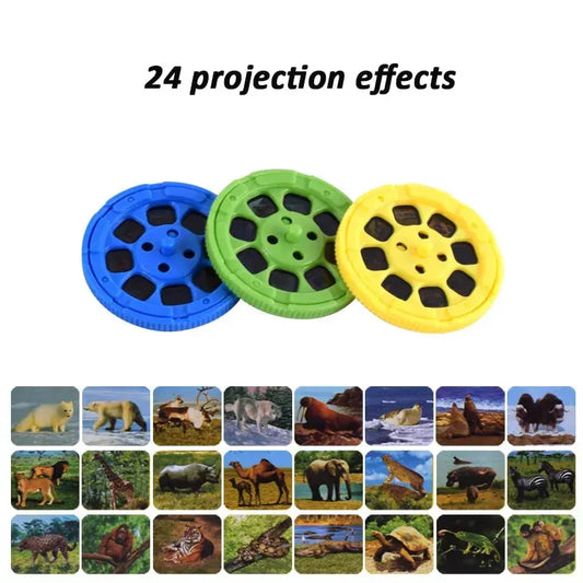 Cartoon Projection Flashlight For Kids - Vivareflex Online