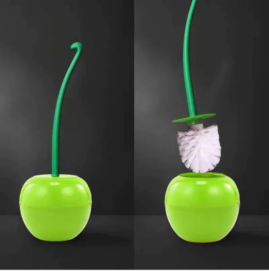 Cherry Shape Toilet Brush Holder Set Vivareflex Online