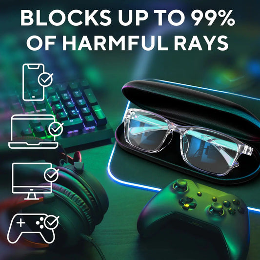 Chic Blue Light Shield Glasses - Relieve Eye Strain & Improve Sleep Vivareflex Online