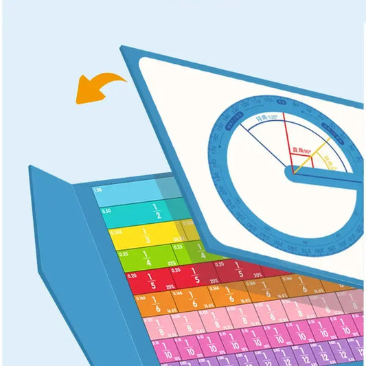 Children Magnetic Fraction Math Toys - Vivareflex Online