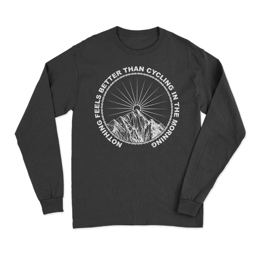 Cycling In The Morning Men Long Sleeve Shirt Vivareflex Online