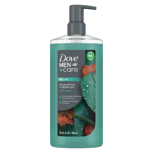 DOVE MEN + CARE Body Wash Eucalyptus & Deodorant Stick Moisturizing Deodorant | Vivareflex Online