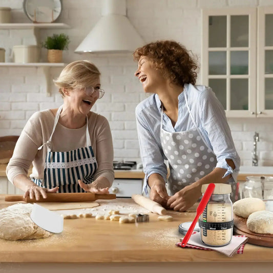 Deluxe Sourdough Starter Set 31.8 oz - Complete Bread Making Kit Vivareflex Online