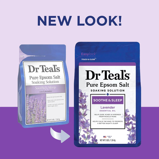 Dr Teal's Pure Epsom Salt - Soothe_Vivareflex_Online
