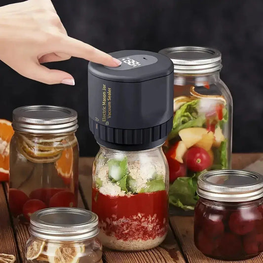 Electric Mason Jar Vacuum Sealer - Vivareflex Online