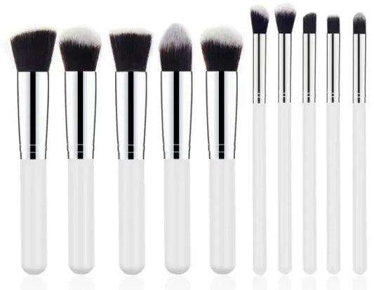 Elegant Wooden Handle Makeup Brush Set Vivareflex Online