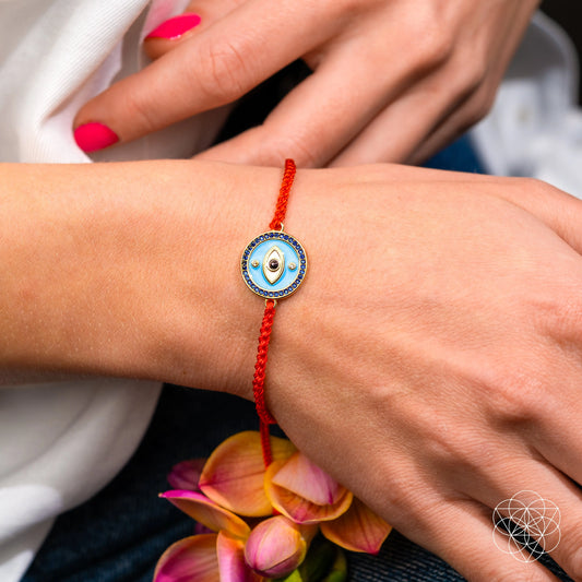 Evil Eye Guardian - Four-Strand Red String Bracelet Conscious Items