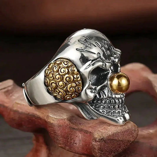 Fashion Men Skull Ring Joker Face Vivareflex Online