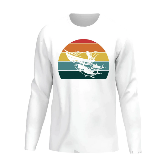 Fishing Boat Men Long Sleeve Shirt Vivareflex Online