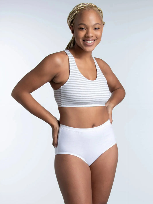 Fruit of the Loom Women's Eversoft Cotton Brief Underwear, Tag Free & Breathable - Vivareflex Online