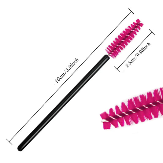 100PCS Disposable Eyelash Mascara Brushes for Eye_Vivareflex_Online