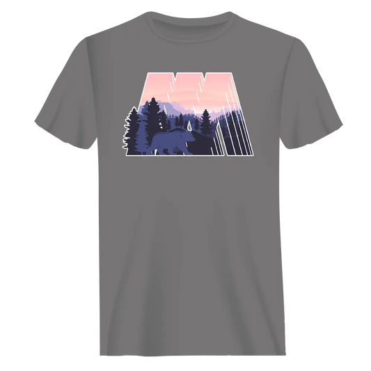 Geometric Camping T-Shirt for Men Vivareflex Online