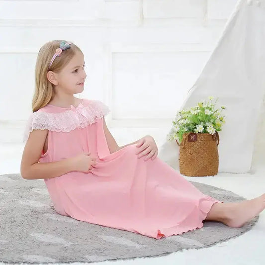 Girls Short Sleeve Pajama Dress Vivareflex Online