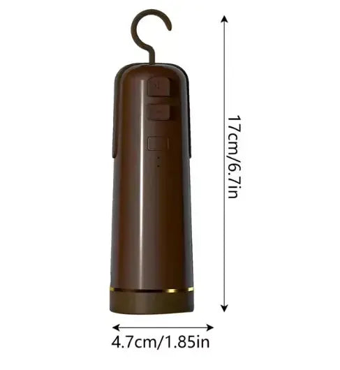 Handheld Electric Vacuum Sealer with 2 Zipper Bags, Portable for Storage - Vivareflex Online