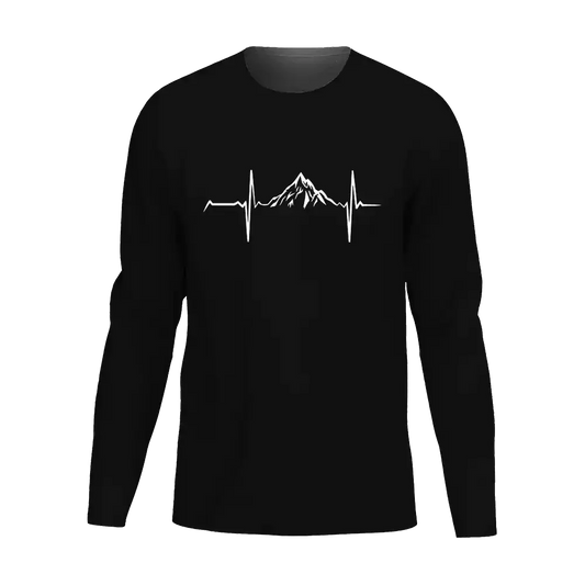 Heartbeat V1 Men Long Sleeve Shirt Vivareflex Online