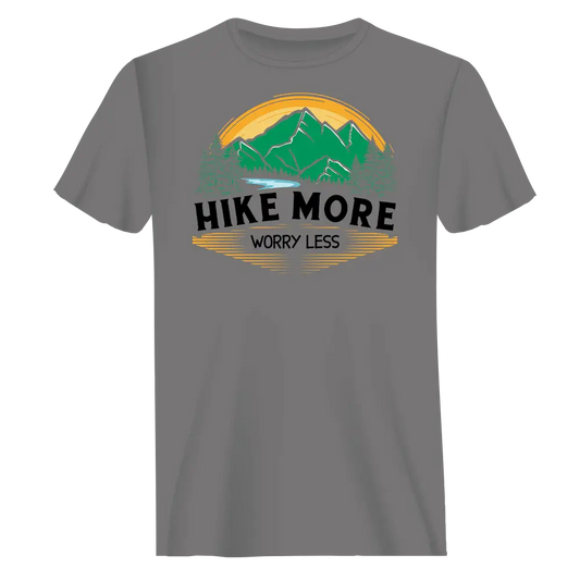 Hike More Worry Less T-Shirt for Men Vivareflex Online