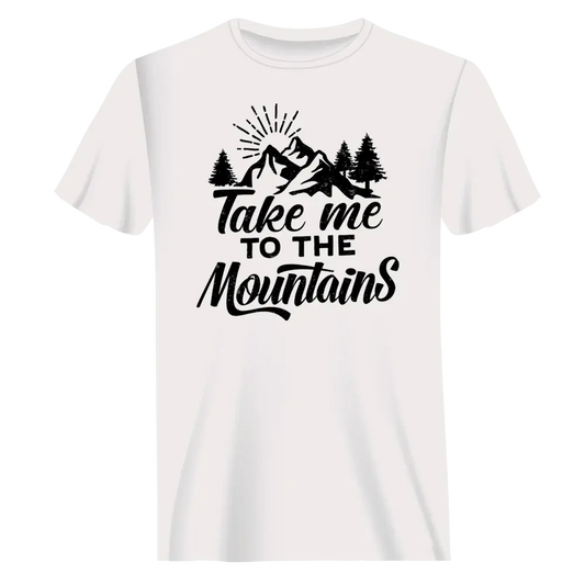 Hiking Take Me To The Mountains T-Shirt for Men Vivareflex Online