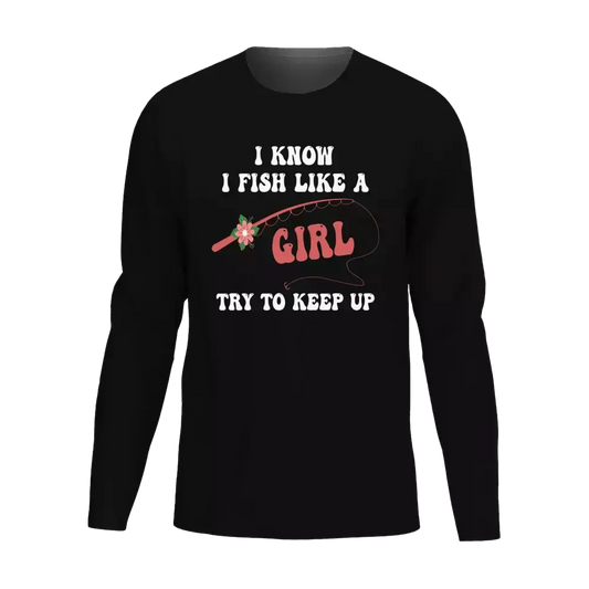 I Fish Like A Girl Men Long Sleeve Shirt Vivareflex Online