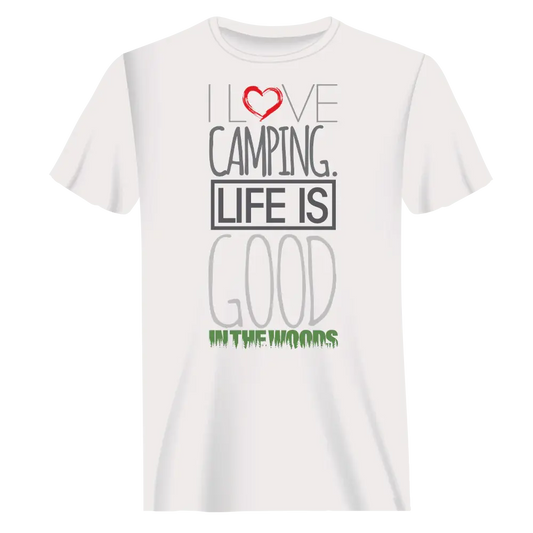 I Love Camping In The Woods T-Shirt for Men Vivareflex Online