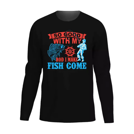 I Make Fish Come Men Long Sleeve Shirt Vivareflex Online