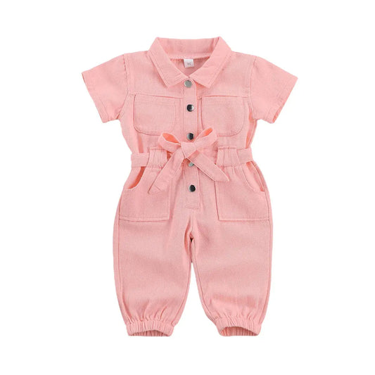 Infant Kids Baby Girls Denim Jumpsuit Vivareflex Online