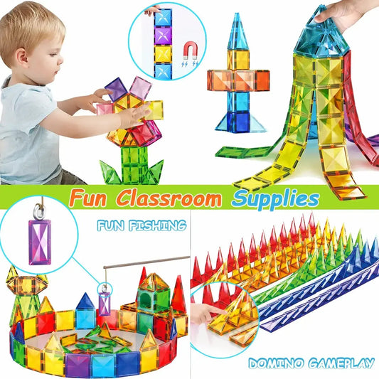 Magnetic Blocks Toys For Kids - Vivareflex Online