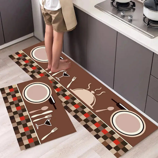Modern Non-Slip Kitchen Mat - Vivareflex Online