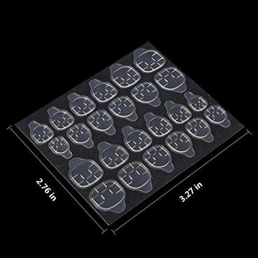 Nail Adhesive Tabs,Nail Glue Sticker for Press On Nails,Ivtor Waterproof Breathable Jelly Double Sided Adhesive Tabs False Nail Tips 20 Sheets… - Vivareflex Online