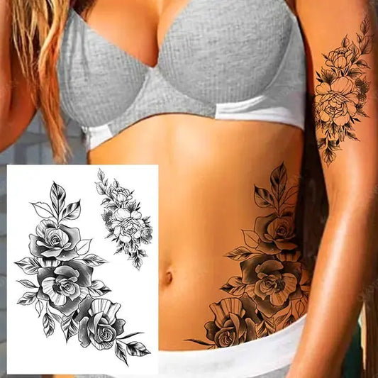 Old School Flowers Tattoos for Women Vivareflex Online