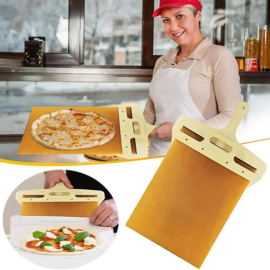 Peel Transfer Sliding Pizza Scoop - Vivareflex Online