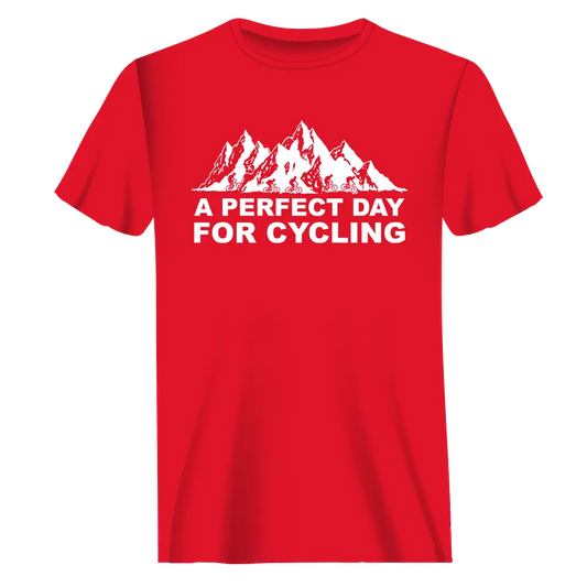 Perfect Day For Cycling T-Shirt for Men Vivareflex Online