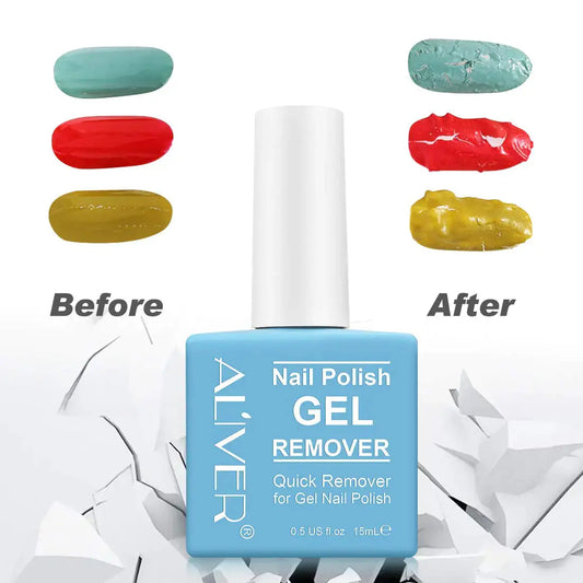 Professional Gel Nail Polish Remover – Quick & Easy, No Foil Needed - Vivareflex Online