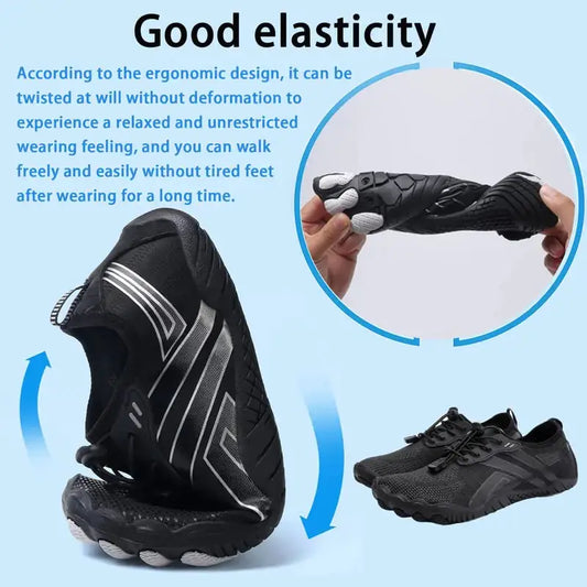 Quick-Dry Water Shoes for Men & Women – Barefoot Aqua Swim Shoes - Vivareflex Online