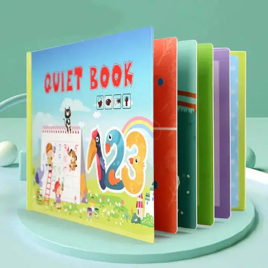 Quiet Book for Cognitive Development – Nurture, Learn, and Explore - Vivareflex Online