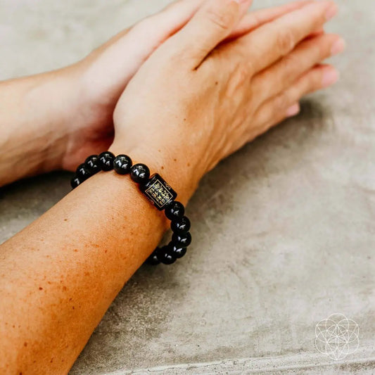 Rainbow Obsidian Protection Bracelet Conscious Items