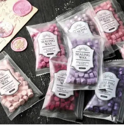 Retro Wax Seal Wax Beads - Vintage Crafting Essential - Vivareflex Online