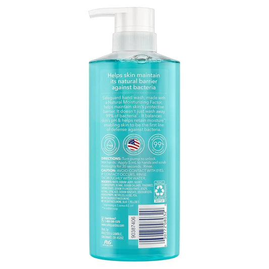 Safeguard Hydrating Liquid Hand Soap, Day Dreamer Scent, 15.5 oz (Pack of 4) – Limited Edition - Vivareflex Online