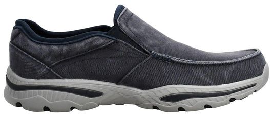 Skechers Men's Relaxed Fit-Creston-Moseco 12 Wide Navy - Vivareflex Online