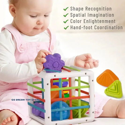 Sorting Game Colorful Shape Blocks - Vivareflex Online
