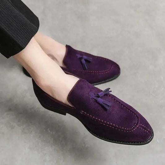 Tassel Leather Loafers For Men Vivareflex Online