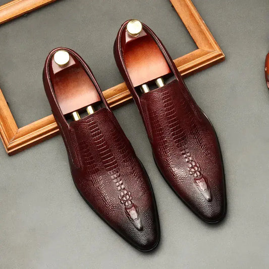 The Scudo - Genuine Leather Loafers For Men Vivareflex Online