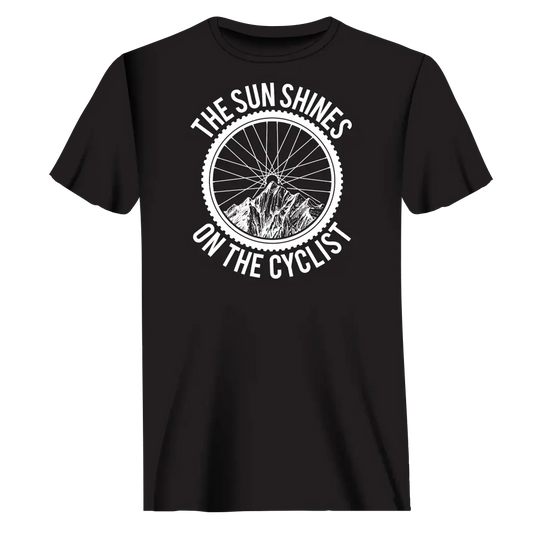 The Sun Shine On The Cyclist T-Shirt for Men Vivareflex Online