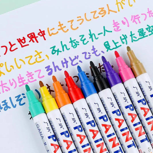Waterproof Paint Markers – Vibrant, Durable, and Versatile - Vivareflex Online