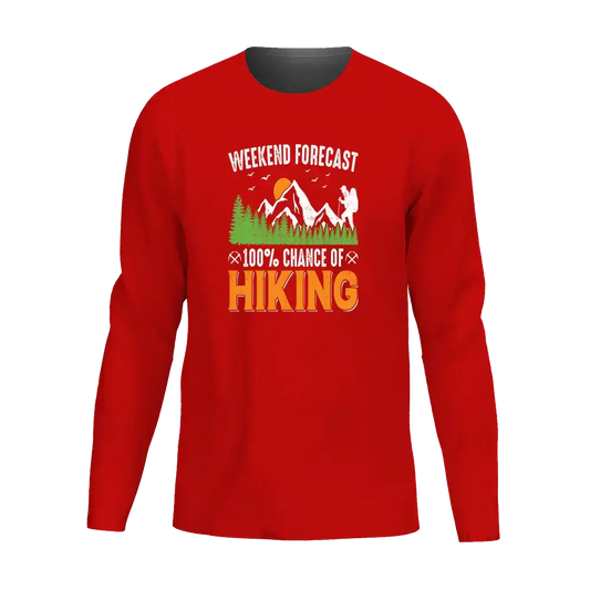 Weekend Forecast 100% Hiking Men Long Sleeve Shirt Vivareflex Online