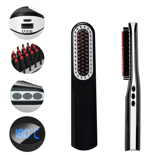 Wireless Men Quick Beard Straightener Vivareflex Online