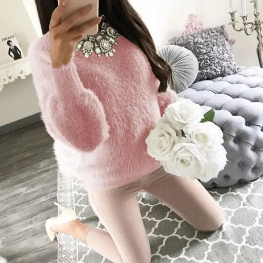 Women Fleece Warm Autumn Winter Sweater Vivareflex Online
