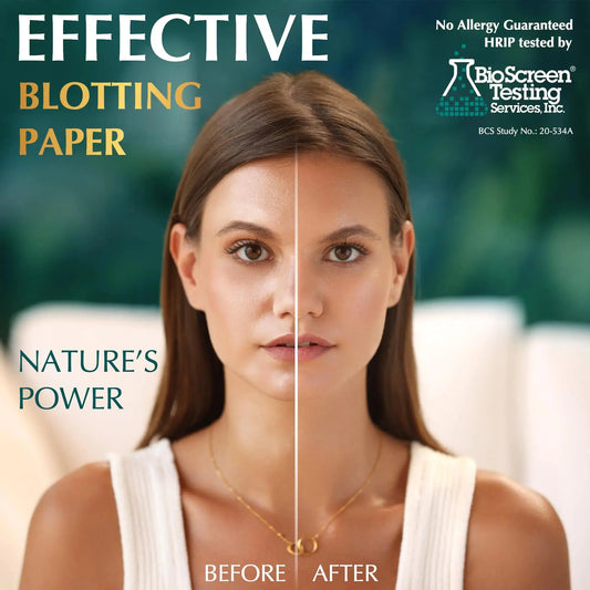 300 Makeup Friendly Blotting Papers for Face_Vivareflex_Online