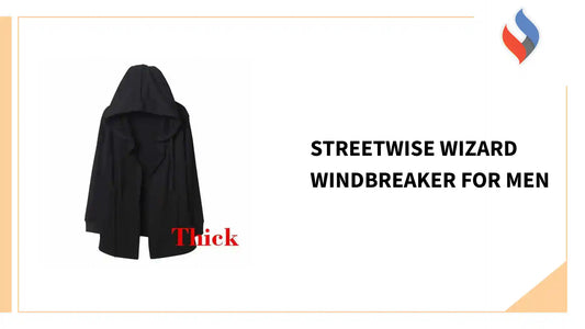Streetwise Wizard Windbreaker for Men by@Outfy