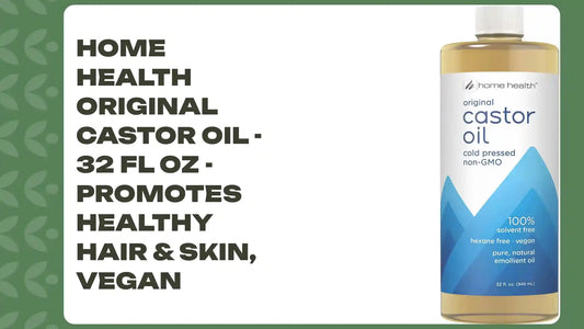 Home Health Original Castor Oil - 32 fl oz - Promotes Healthy Hair & Skin, Vegan by@Outfy